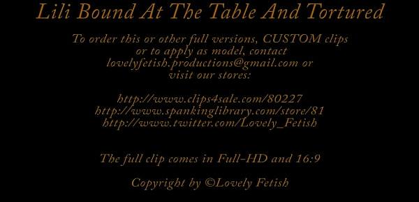  Clip 3Lil Lili Bound On The Table - Full Version Sale €5